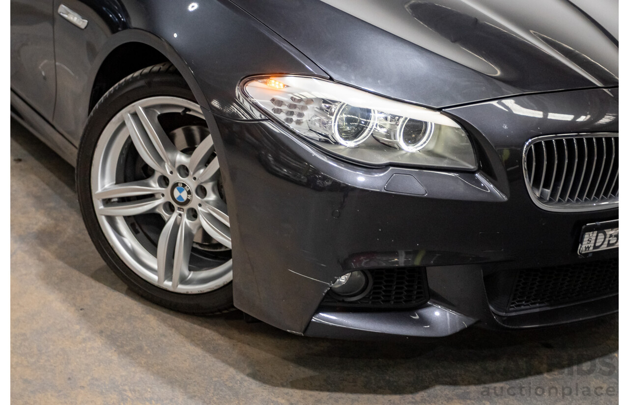 1/2013 BMW 528i F10 M-Sport Pack MY13 4d Sedan Sophisto Grey II Brilliant Effect Turbo 2.0L