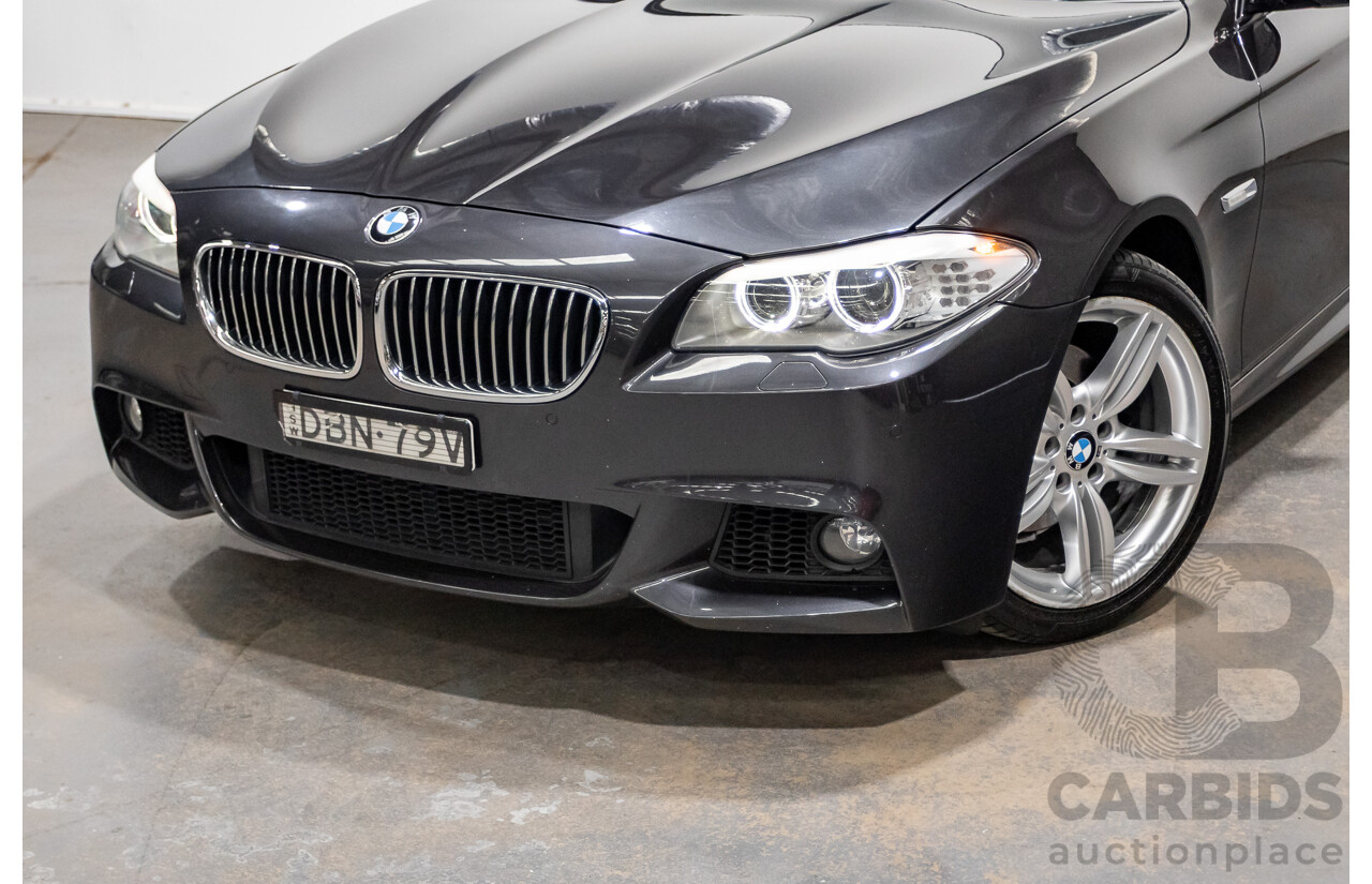 1/2013 BMW 528i F10 M-Sport Pack MY13 4d Sedan Sophisto Grey II Brilliant Effect Turbo 2.0L