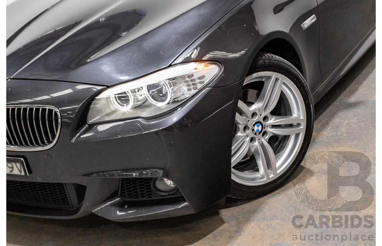 1/2013 BMW 528i F10 M-Sport Pack MY13 4d Sedan Sophisto Grey II Brilliant Effect Turbo 2.0L