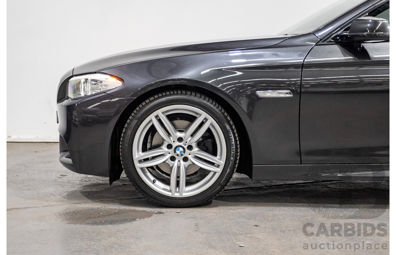 1/2013 BMW 528i F10 M-Sport Pack MY13 4d Sedan Sophisto Grey II Brilliant Effect Turbo 2.0L