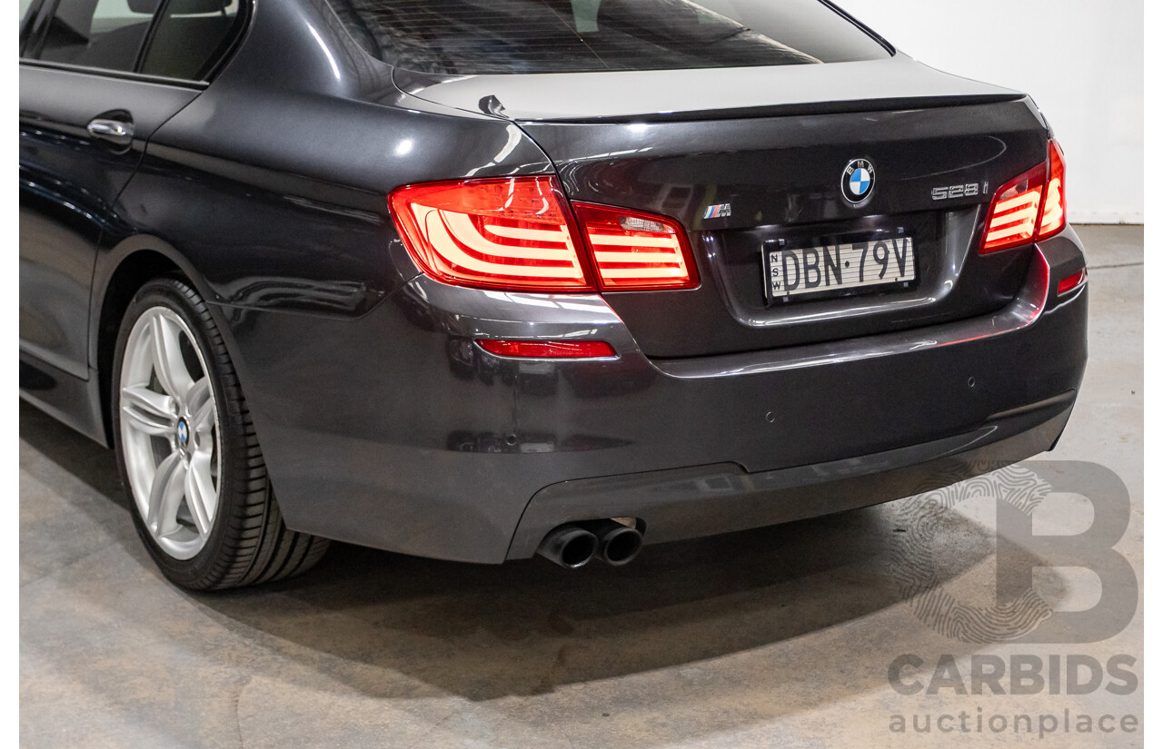 1/2013 BMW 528i F10 M-Sport Pack MY13 4d Sedan Sophisto Grey II Brilliant Effect Turbo 2.0L