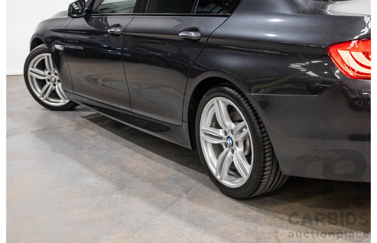 1/2013 BMW 528i F10 M-Sport Pack MY13 4d Sedan Sophisto Grey II Brilliant Effect Turbo 2.0L