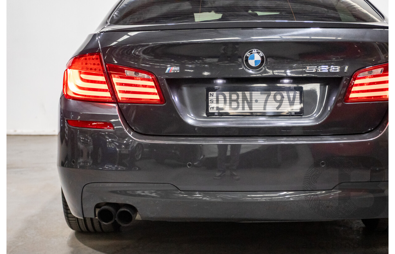 1/2013 BMW 528i F10 M-Sport Pack MY13 4d Sedan Sophisto Grey II Brilliant Effect Turbo 2.0L