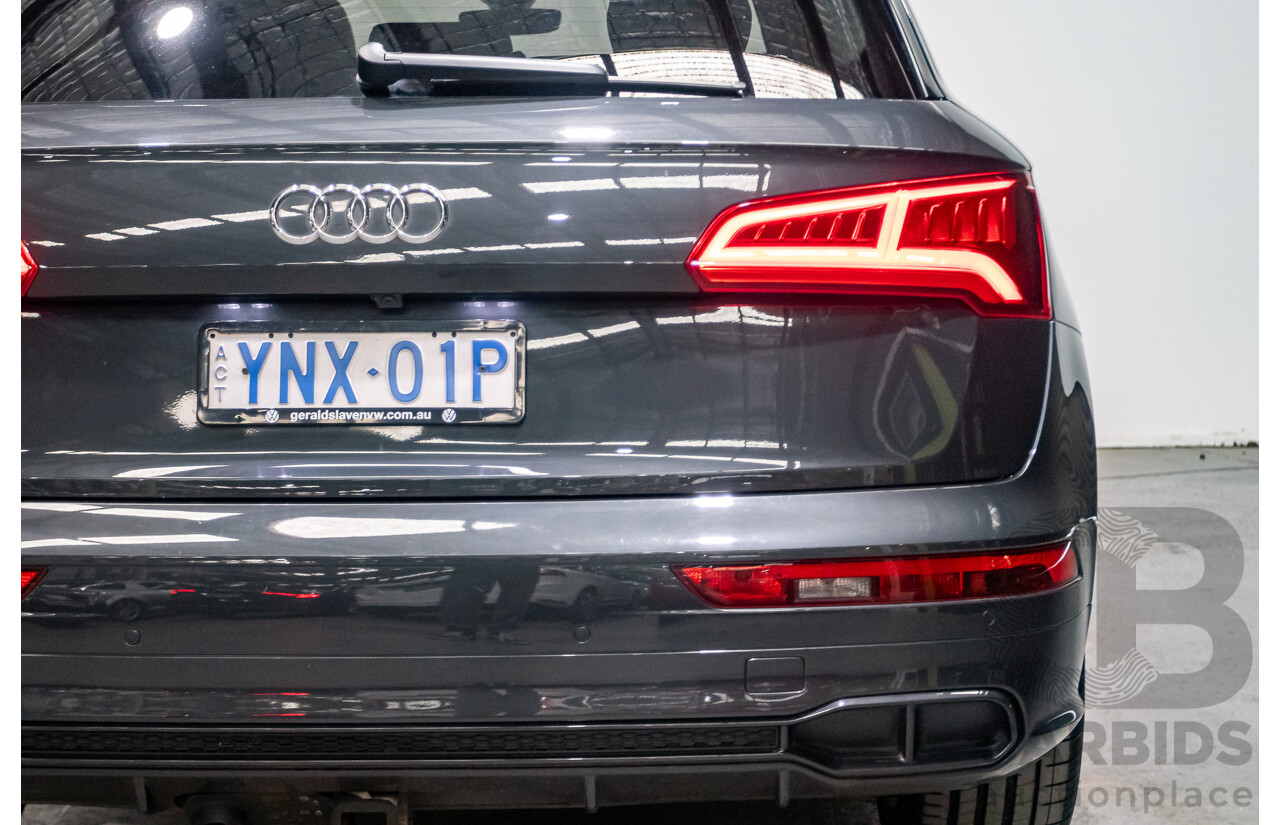 08/2017 Audi SQ5 3.0 TFSI Quattro (AWD) FY MY17 4d Wagon Daytona Grey Pearl Turbo V6 3.0L
