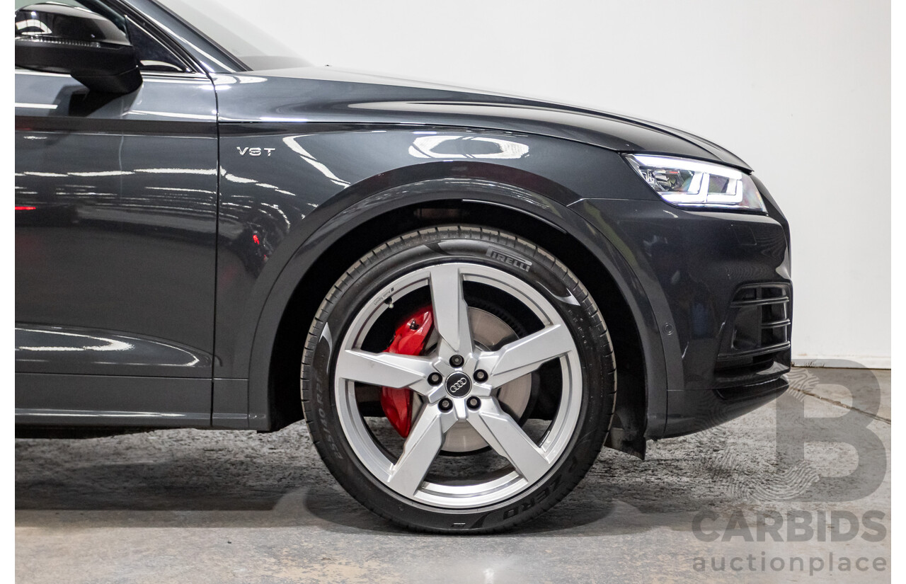 08/2017 Audi SQ5 3.0 TFSI Quattro (AWD) FY MY17 4d Wagon Daytona Grey Pearl Turbo V6 3.0L