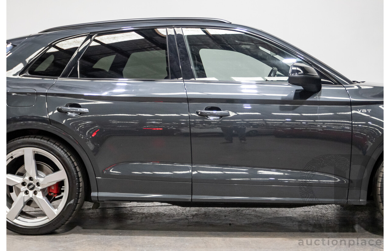 08/2017 Audi SQ5 3.0 TFSI Quattro (AWD) FY MY17 4d Wagon Daytona Grey Pearl Turbo V6 3.0L
