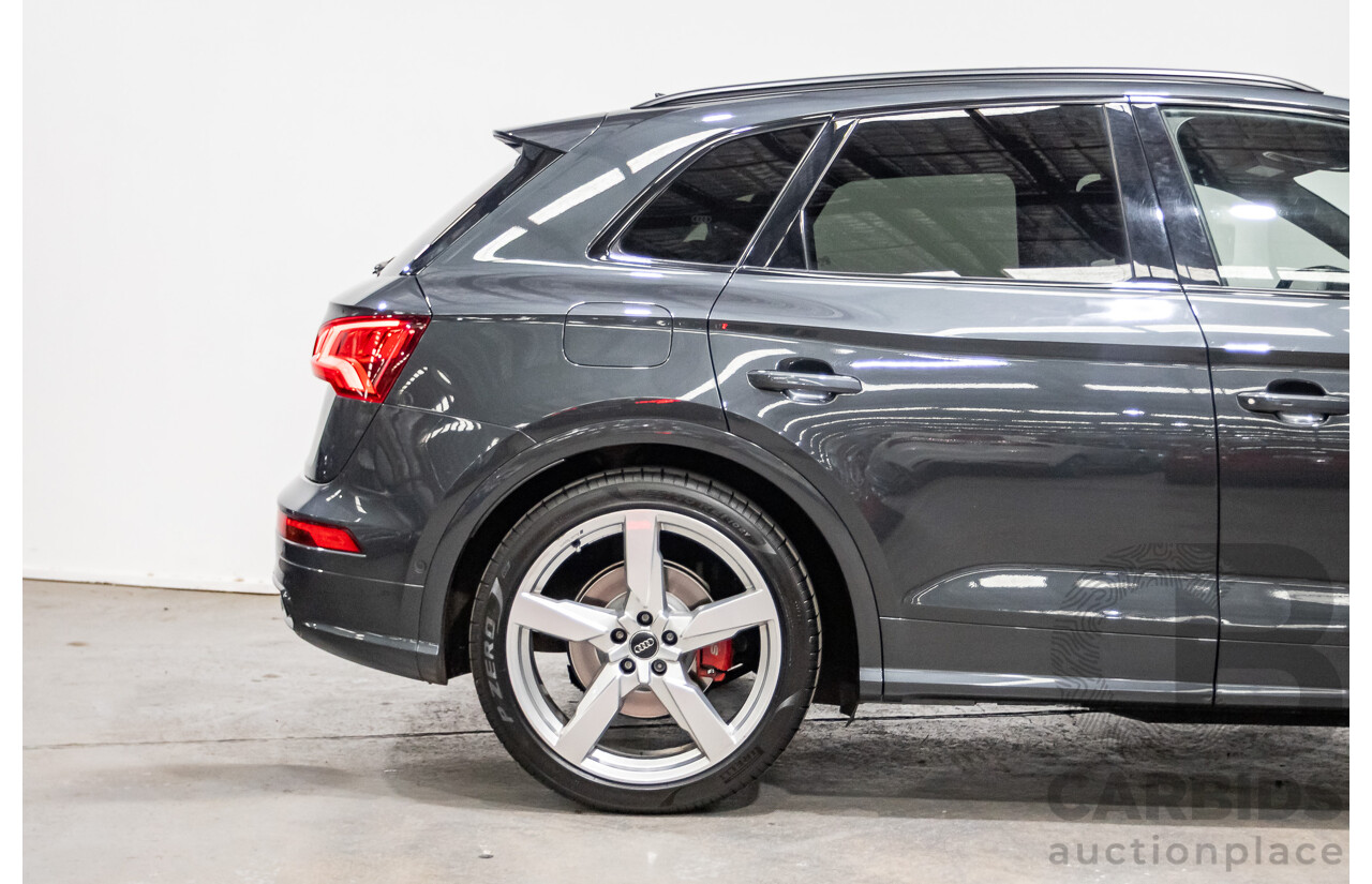 08/2017 Audi SQ5 3.0 TFSI Quattro (AWD) FY MY17 4d Wagon Daytona Grey Pearl Turbo V6 3.0L
