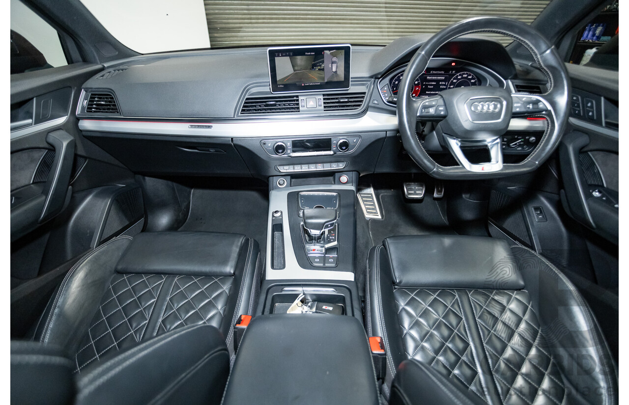 08/2017 Audi SQ5 3.0 TFSI Quattro (AWD) FY MY17 4d Wagon Daytona Grey Pearl Turbo V6 3.0L