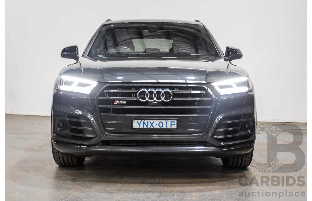 08/2017 Audi SQ5 3.0 TFSI Quattro (AWD) FY MY17 4d Wagon Daytona Grey Pearl Turbo V6 3.0L
