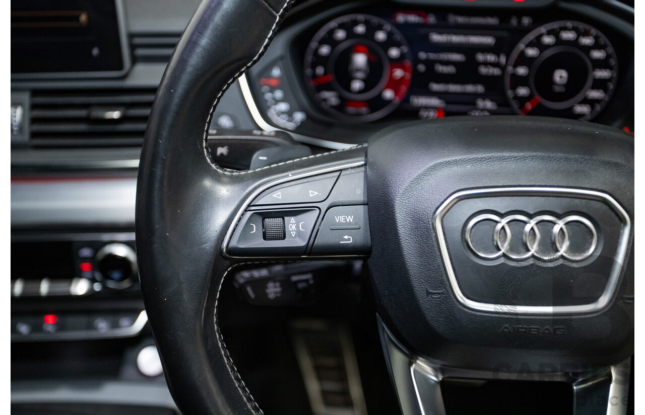 08/2017 Audi SQ5 3.0 TFSI Quattro (AWD) FY MY17 4d Wagon Daytona Grey Pearl Turbo V6 3.0L