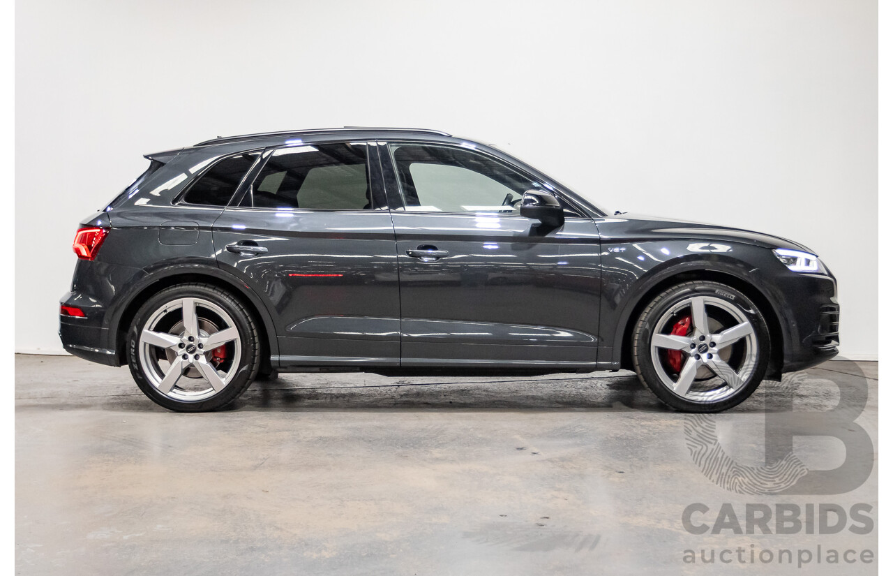08/2017 Audi SQ5 3.0 TFSI Quattro (AWD) FY MY17 4d Wagon Daytona Grey Pearl Turbo V6 3.0L