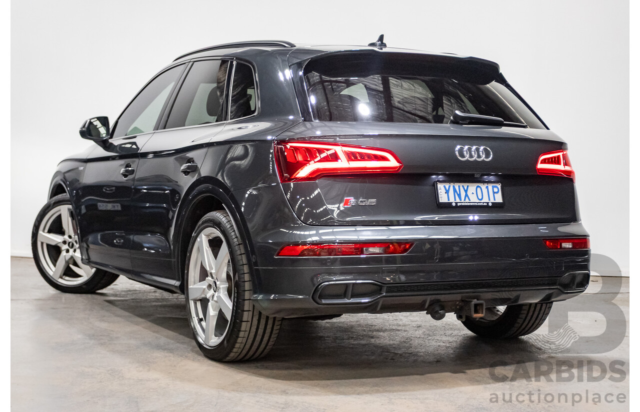 08/2017 Audi SQ5 3.0 TFSI Quattro (AWD) FY MY17 4d Wagon Daytona Grey Pearl Turbo V6 3.0L