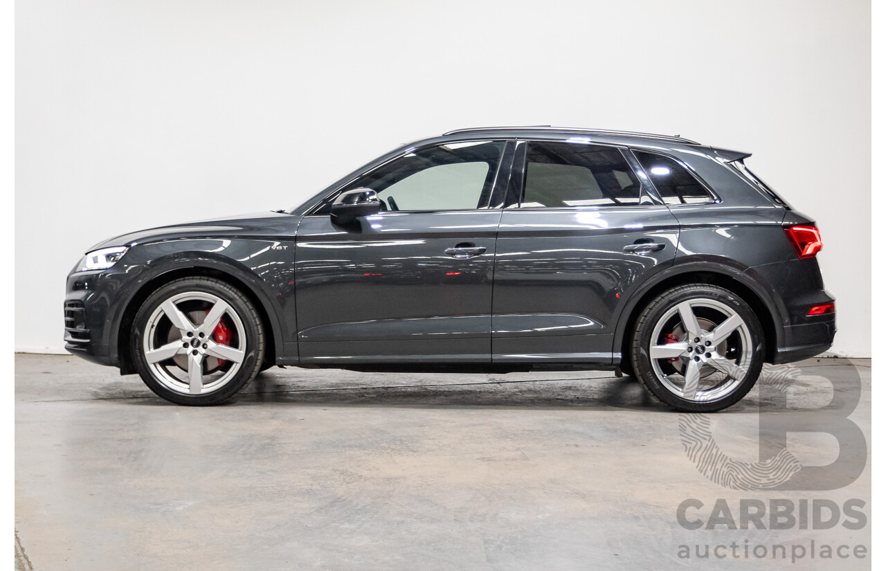 08/2017 Audi SQ5 3.0 TFSI Quattro (AWD) FY MY17 4d Wagon Daytona Grey Pearl Turbo V6 3.0L