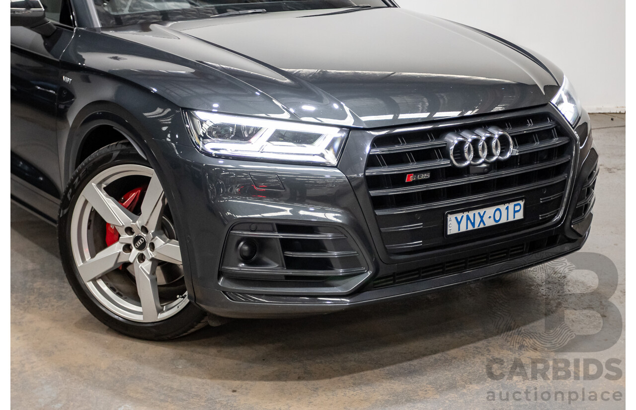 08/2017 Audi SQ5 3.0 TFSI Quattro (AWD) FY MY17 4d Wagon Daytona Grey Pearl Turbo V6 3.0L