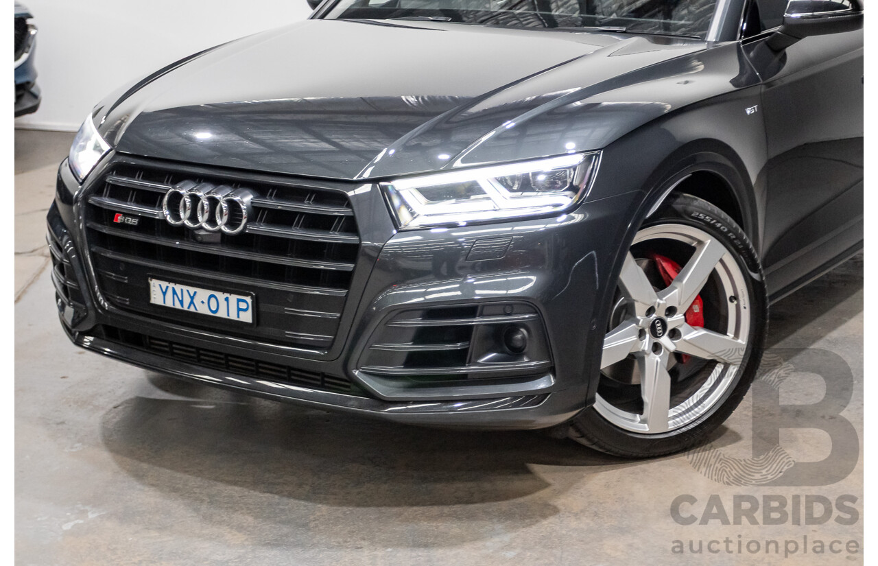 08/2017 Audi SQ5 3.0 TFSI Quattro (AWD) FY MY17 4d Wagon Daytona Grey Pearl Turbo V6 3.0L