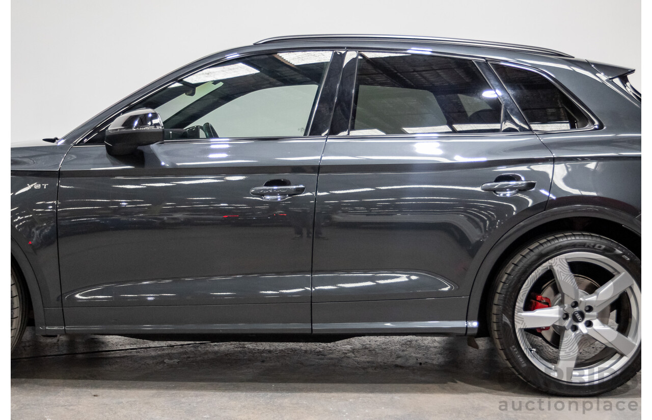 08/2017 Audi SQ5 3.0 TFSI Quattro (AWD) FY MY17 4d Wagon Daytona Grey Pearl Turbo V6 3.0L