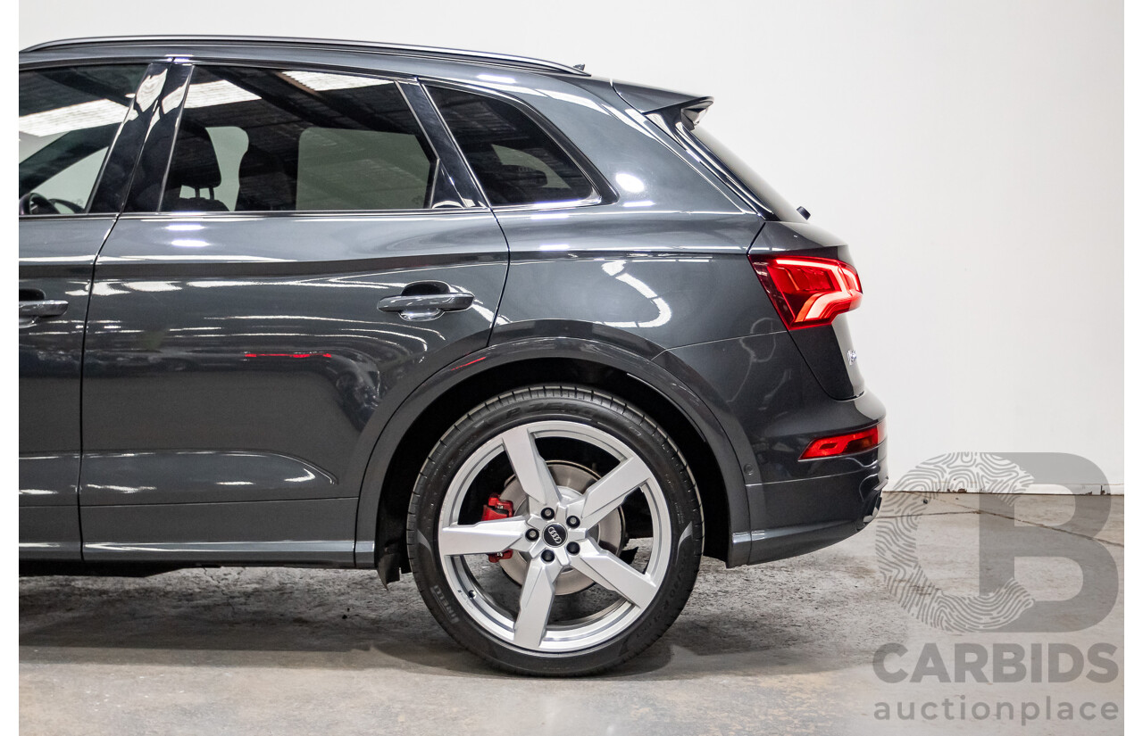 08/2017 Audi SQ5 3.0 TFSI Quattro (AWD) FY MY17 4d Wagon Daytona Grey Pearl Turbo V6 3.0L