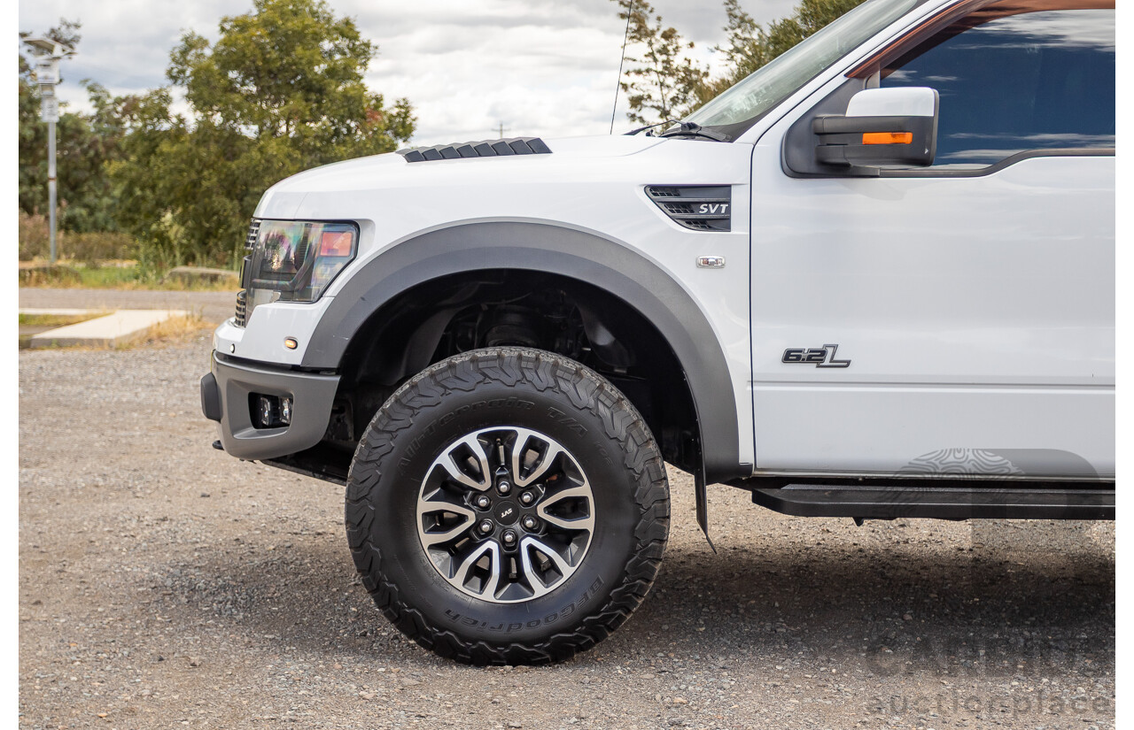 05/2015 Ford F-150 SVT Raptor LWB (4x4) MY15 4d Super Crew Cab Oxford White V8 6.2L
