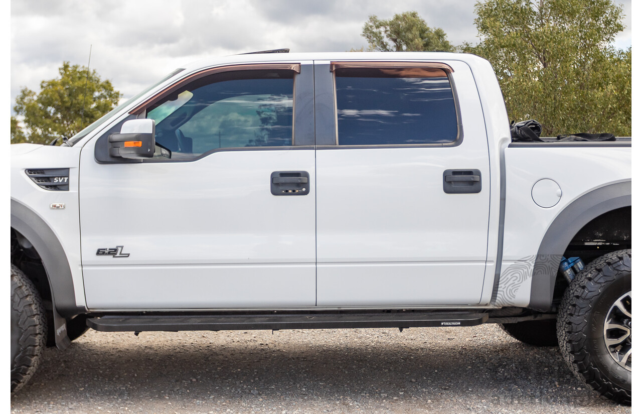 05/2015 Ford F-150 SVT Raptor LWB (4x4) MY15 4d Super Crew Cab Oxford White V8 6.2L
