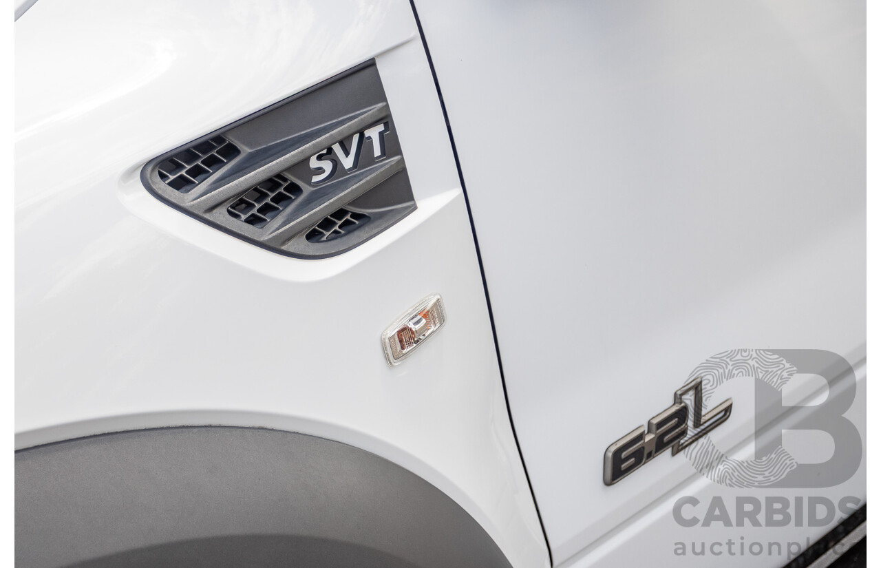 05/2015 Ford F-150 SVT Raptor LWB (4x4) MY15 4d Super Crew Cab Oxford White V8 6.2L