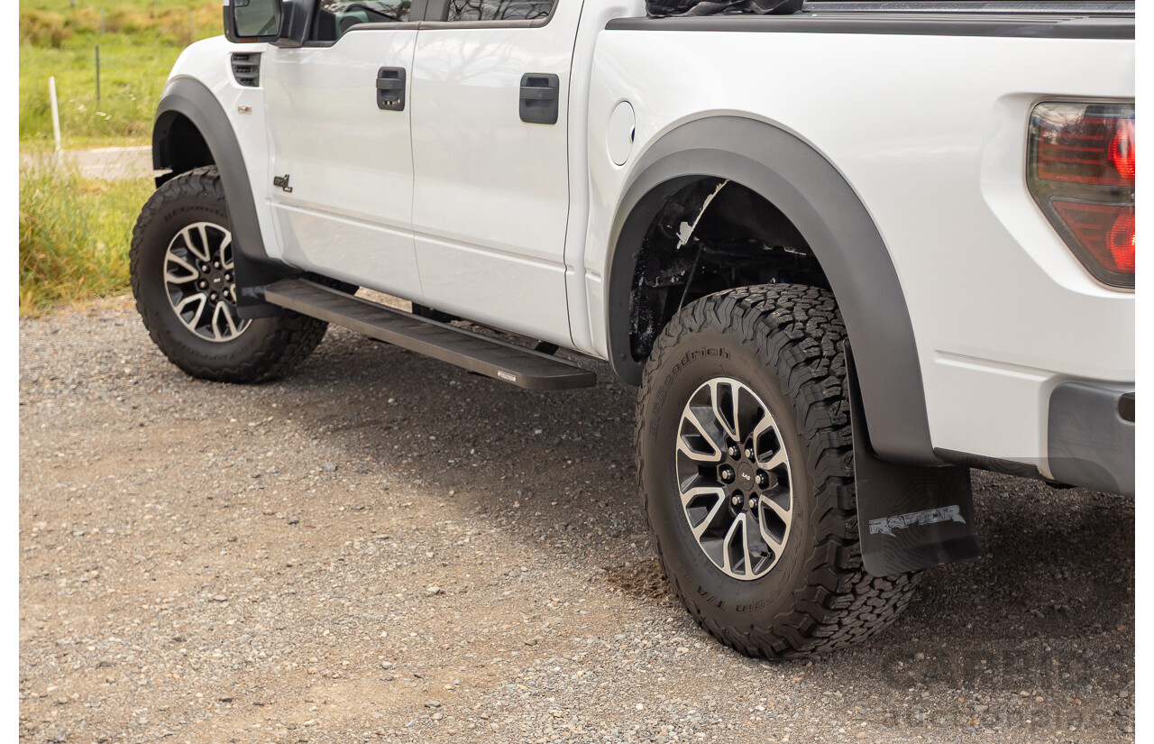 05/2015 Ford F-150 SVT Raptor LWB (4x4) MY15 4d Super Crew Cab Oxford White V8 6.2L