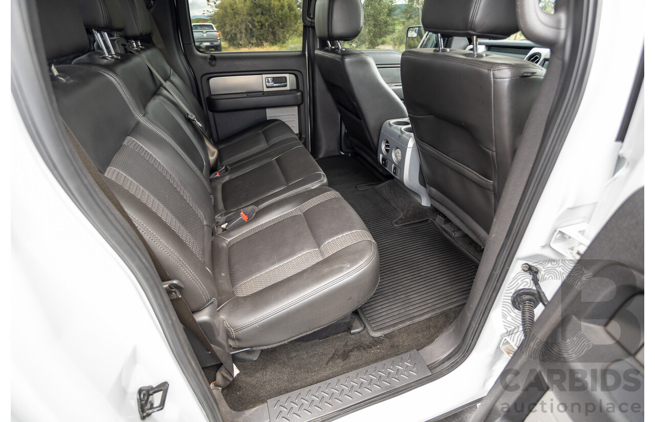 05/2015 Ford F-150 SVT Raptor LWB (4x4) MY15 4d Super Crew Cab Oxford White V8 6.2L