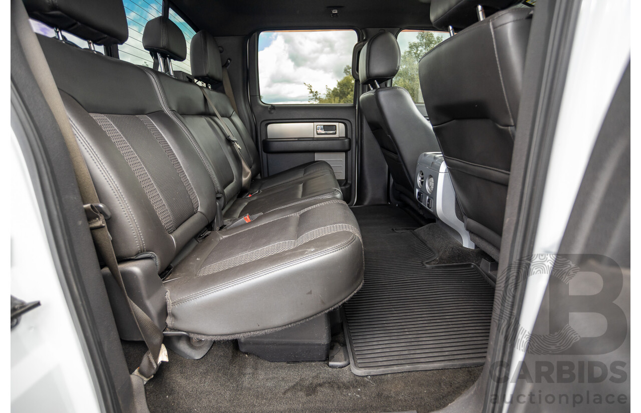 05/2015 Ford F-150 SVT Raptor LWB (4x4) MY15 4d Super Crew Cab Oxford White V8 6.2L
