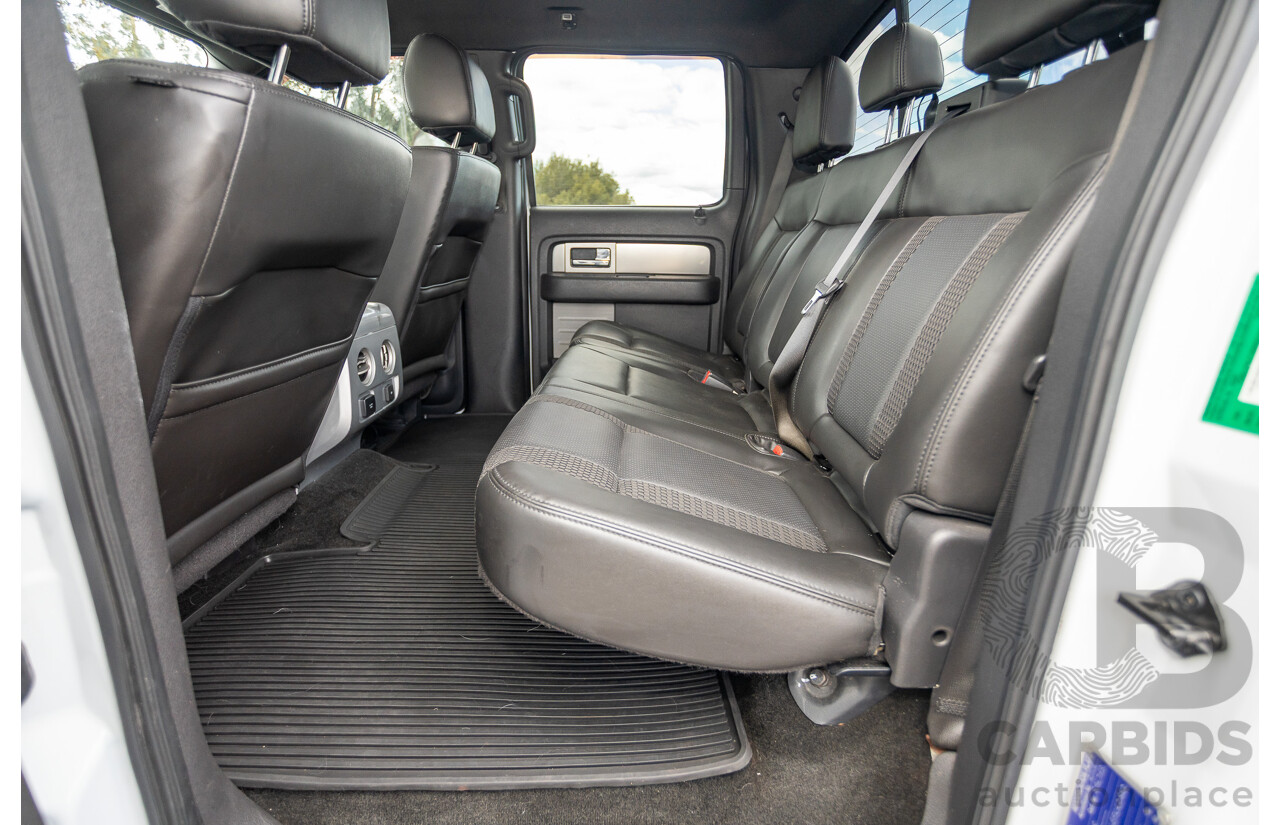 05/2015 Ford F-150 SVT Raptor LWB (4x4) MY15 4d Super Crew Cab Oxford White V8 6.2L
