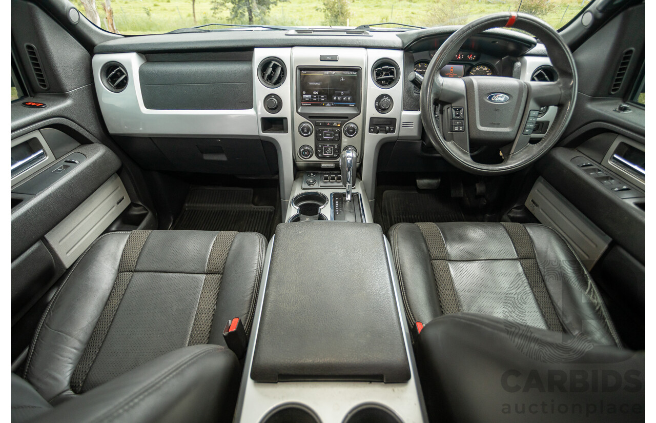 05/2015 Ford F-150 SVT Raptor LWB (4x4) MY15 4d Super Crew Cab Oxford White V8 6.2L