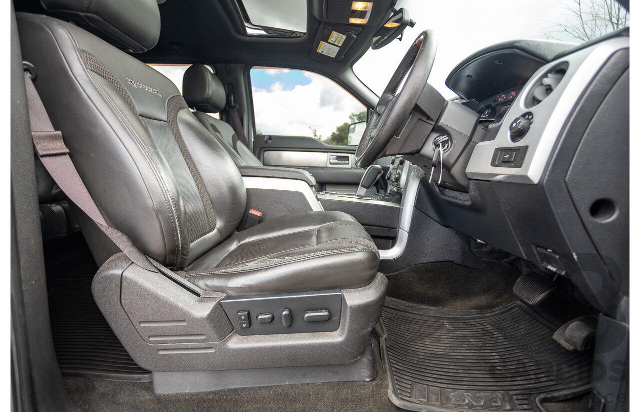 05/2015 Ford F-150 SVT Raptor LWB (4x4) MY15 4d Super Crew Cab Oxford White V8 6.2L
