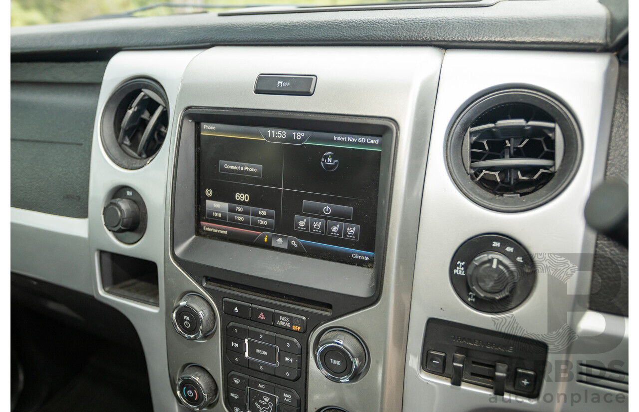 05/2015 Ford F-150 SVT Raptor LWB (4x4) MY15 4d Super Crew Cab Oxford White V8 6.2L