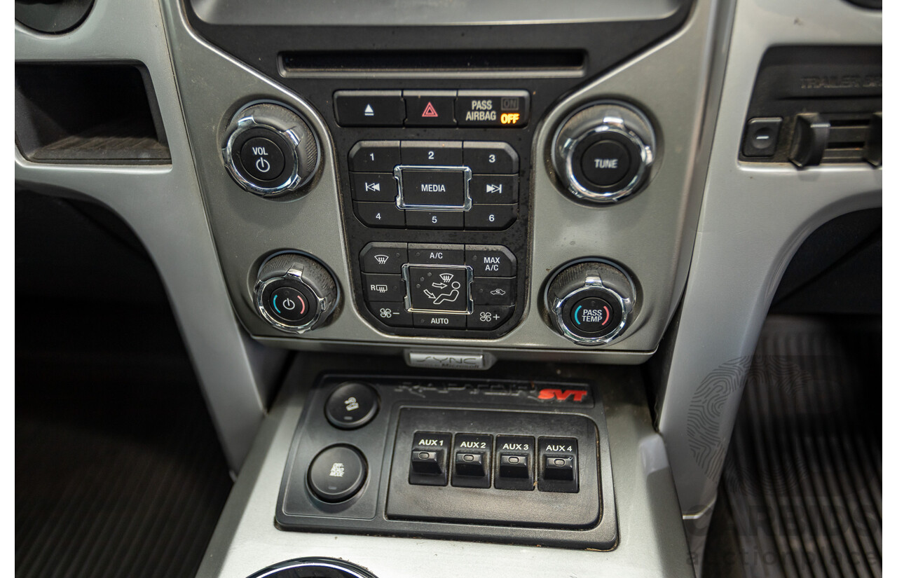 05/2015 Ford F-150 SVT Raptor LWB (4x4) MY15 4d Super Crew Cab Oxford White V8 6.2L