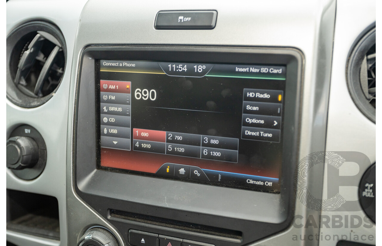 05/2015 Ford F-150 SVT Raptor LWB (4x4) MY15 4d Super Crew Cab Oxford White V8 6.2L