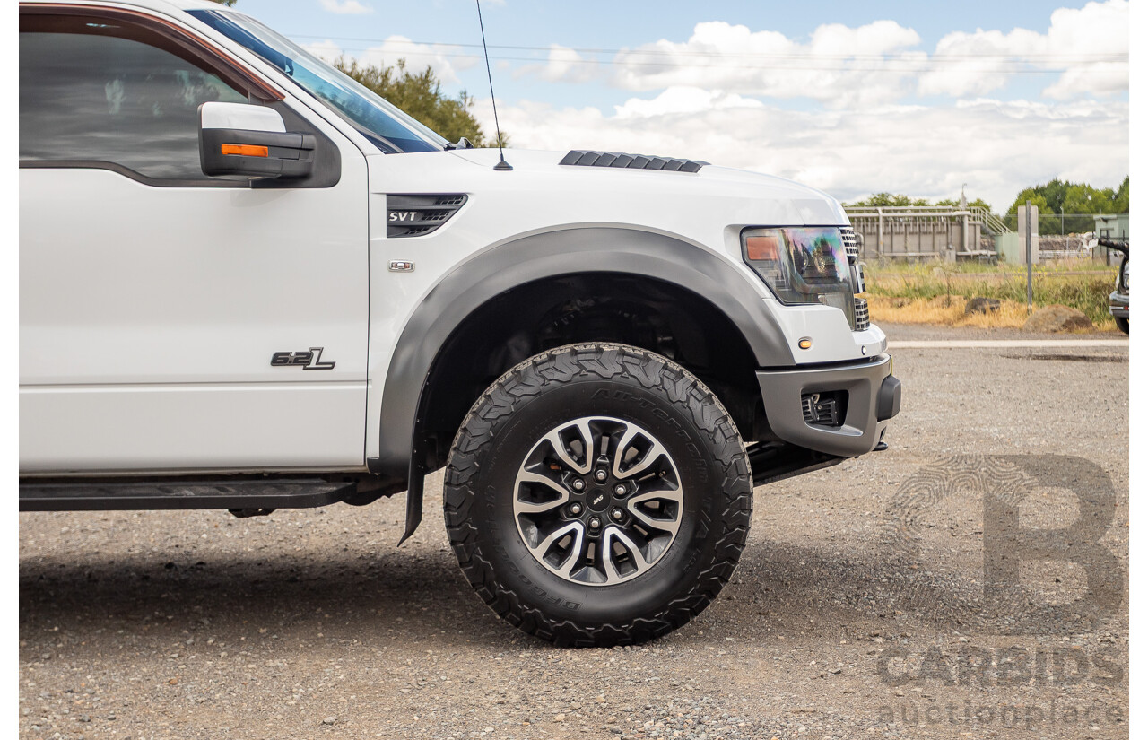 05/2015 Ford F-150 SVT Raptor LWB (4x4) MY15 4d Super Crew Cab Oxford White V8 6.2L