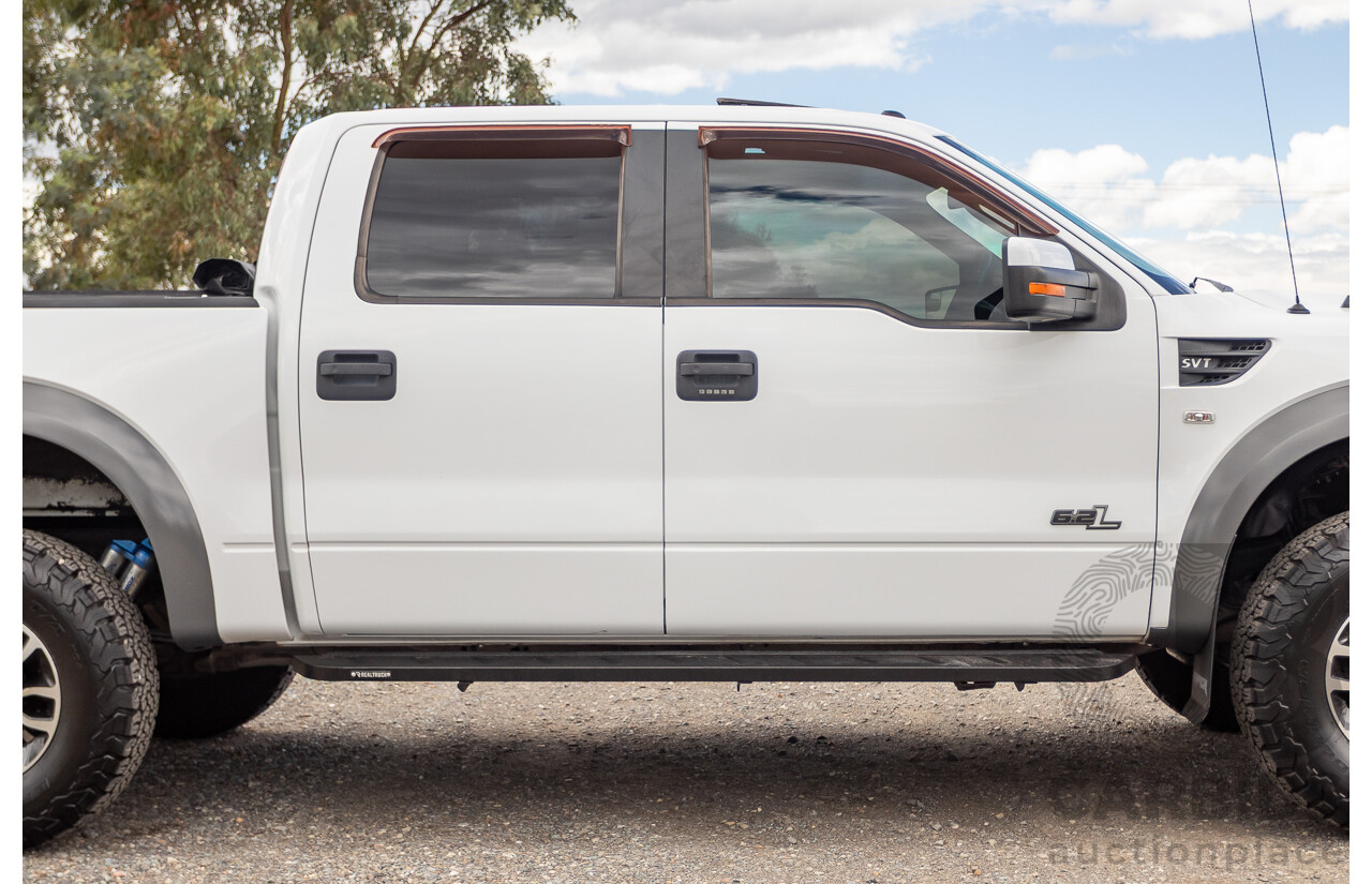 05/2015 Ford F-150 SVT Raptor LWB (4x4) MY15 4d Super Crew Cab Oxford White V8 6.2L
