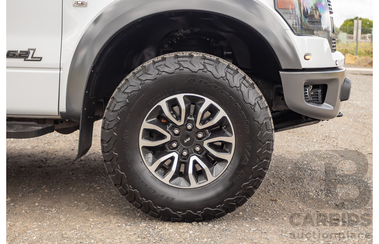 05/2015 Ford F-150 SVT Raptor LWB (4x4) MY15 4d Super Crew Cab Oxford White V8 6.2L