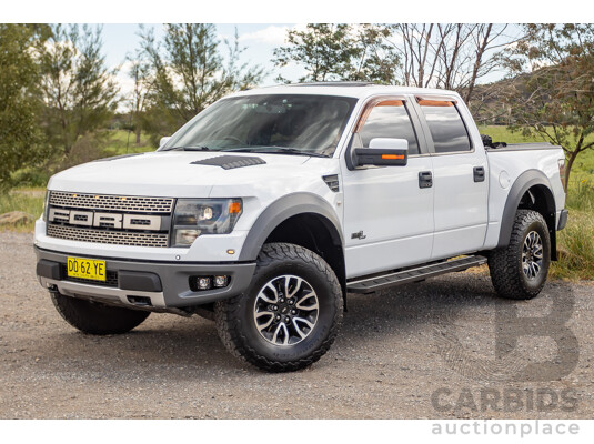 05/2015 Ford F-150 SVT Raptor LWB (4x4) MY15 4d Super Crew Cab Oxford White V8 6.2L 05/2015 Ford F-150 SVT Raptor LWB (4x4) MY15 4d Super Crew Cab Oxford White V8 6.2L