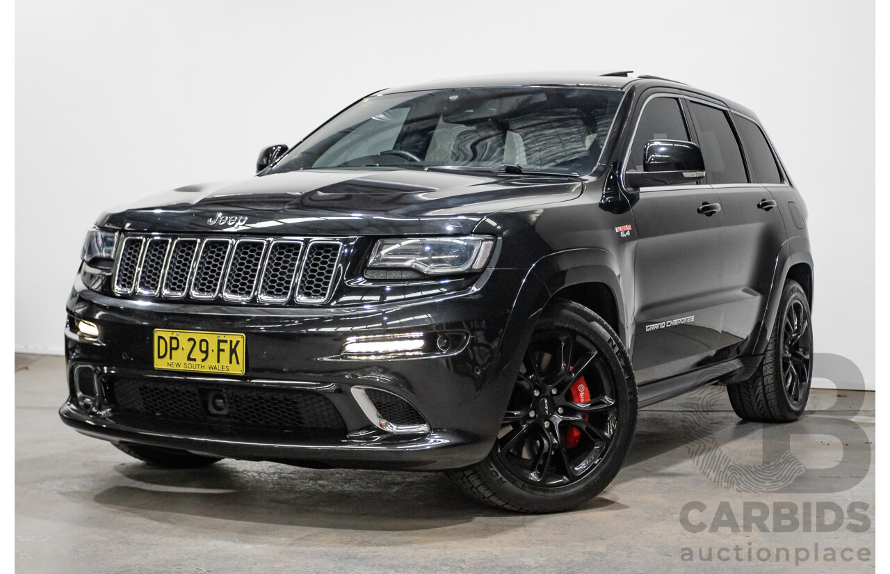 03/2014 Jeep Grand Cherokee SRT 8 (4x4) WK MY14 4D Wagon Brilliant Black 6.4L