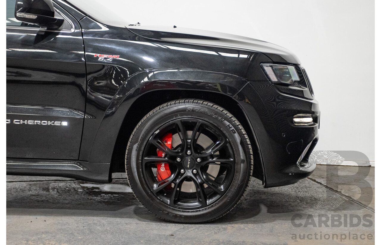 03/2014 Jeep Grand Cherokee SRT 8 (4x4) WK MY14 4D Wagon Brilliant Black 6.4L