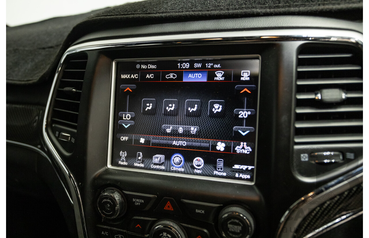03/2014 Jeep Grand Cherokee SRT 8 (4x4) WK MY14 4D Wagon Brilliant Black 6.4L