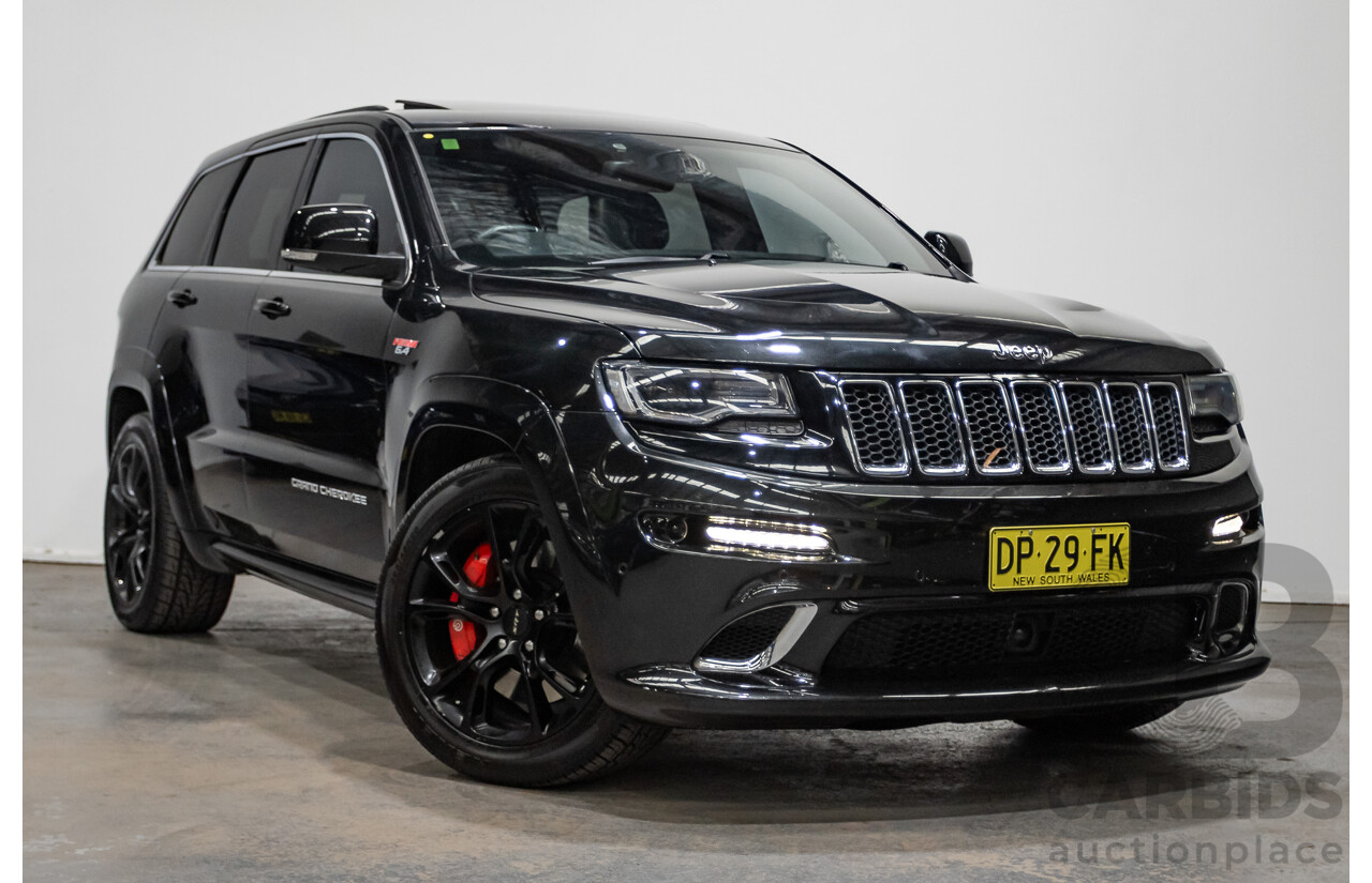 03/2014 Jeep Grand Cherokee SRT 8 (4x4) WK MY14 4D Wagon Brilliant Black 6.4L