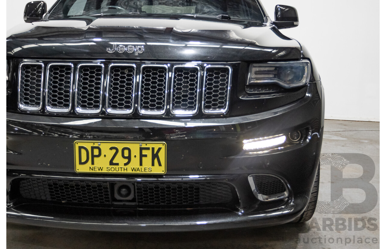 03/2014 Jeep Grand Cherokee SRT 8 (4x4) WK MY14 4D Wagon Brilliant Black 6.4L