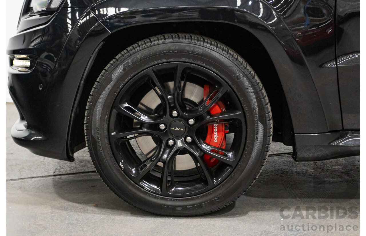 03/2014 Jeep Grand Cherokee SRT 8 (4x4) WK MY14 4D Wagon Brilliant Black 6.4L