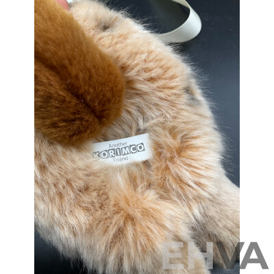 ASHTON DRAKE Porcelain Baby Doll ''Little Bit of Sunshine'', Tambo Teddies Bear and CocaCola Plush Polar Bear and Meerkat Plush Toy - Lot of 4