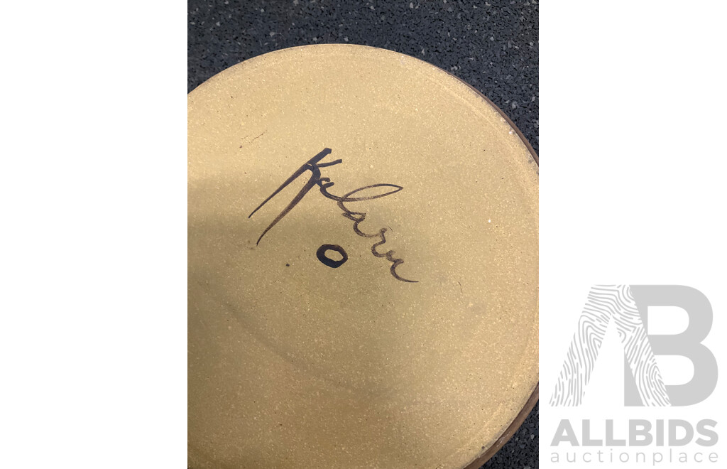 Collection of Decorative Wood Carving, Including a Replica of the Aztec Sun Calendar - Lot of 7