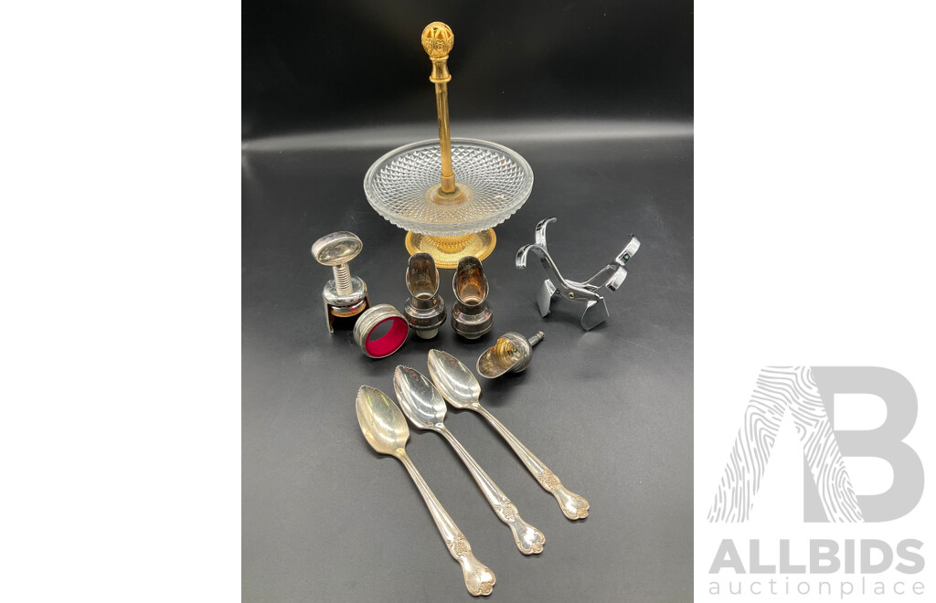 Collection of Plated Silver Tableware and Others