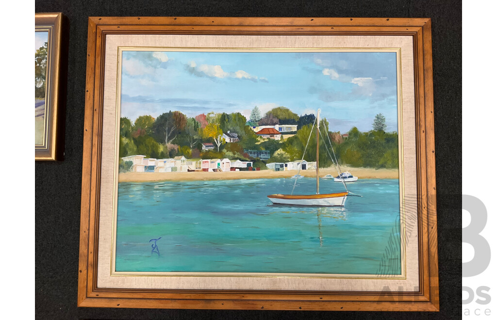 Jan Thicke (Uknown Artist), Oil on Board and Others - Lot of 6