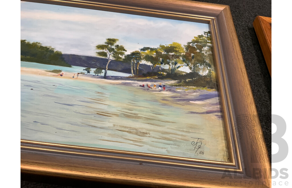 Jan Thicke (Uknown Artist), Oil on Board and Others - Lot of 6