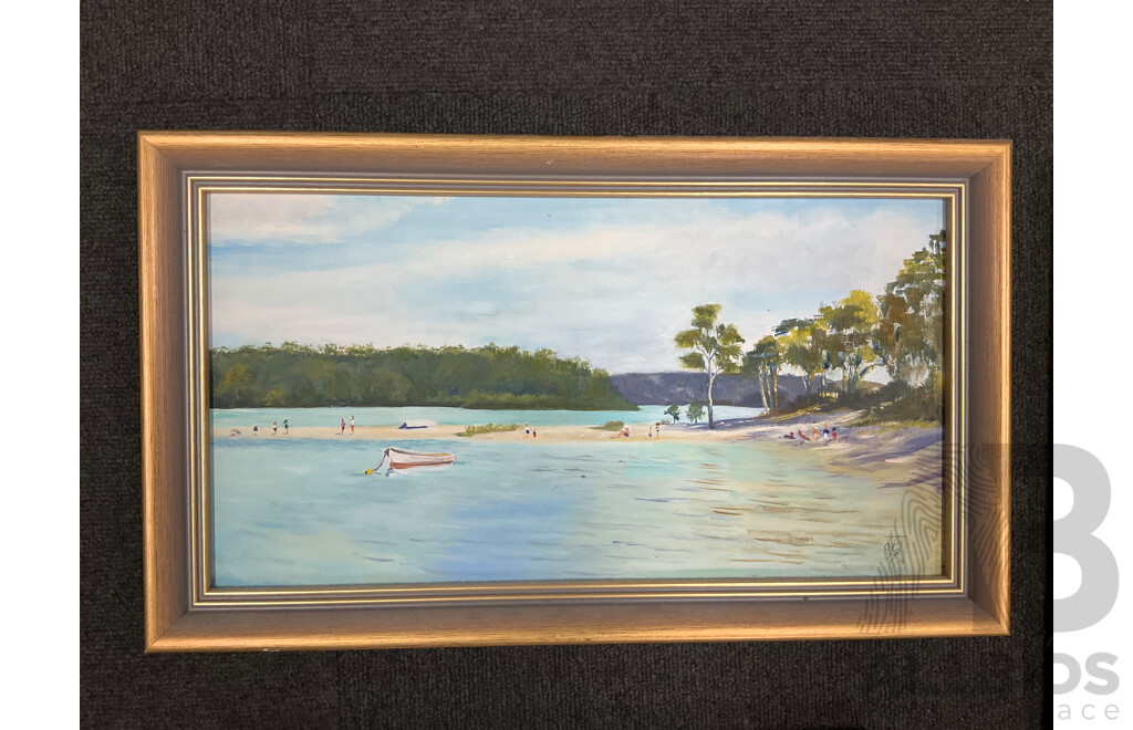 Jan Thicke (Uknown Artist), Oil on Board and Others - Lot of 6