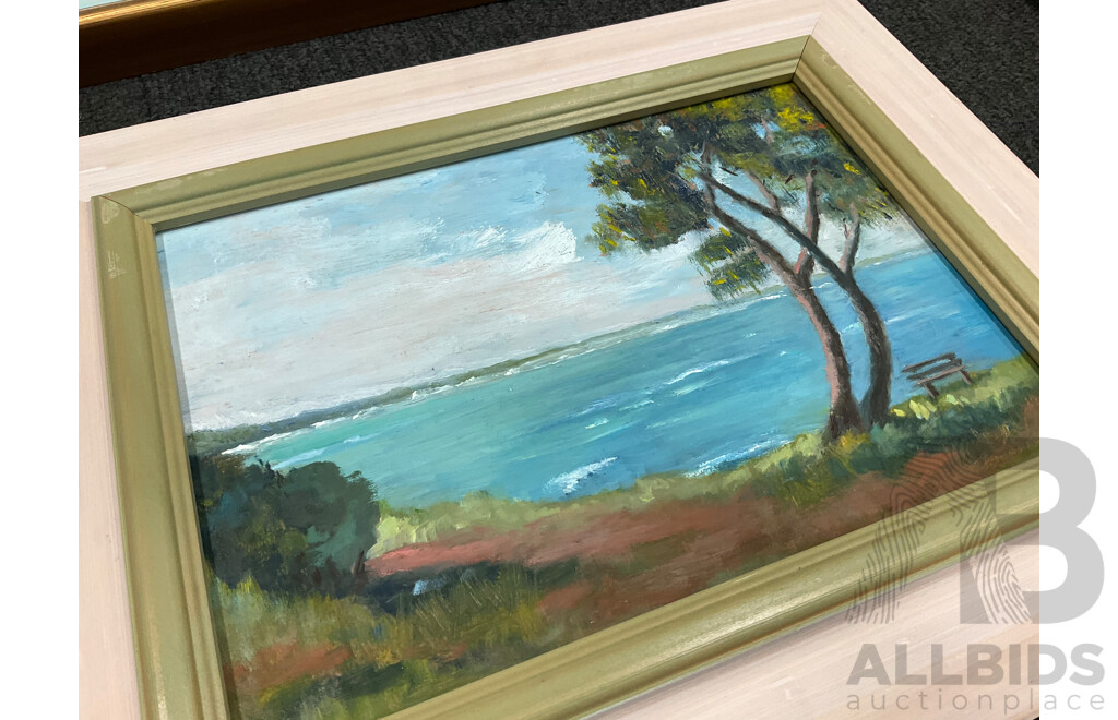 Jan Thicke (Uknown Artist), Oil on Board and Others - Lot of 6